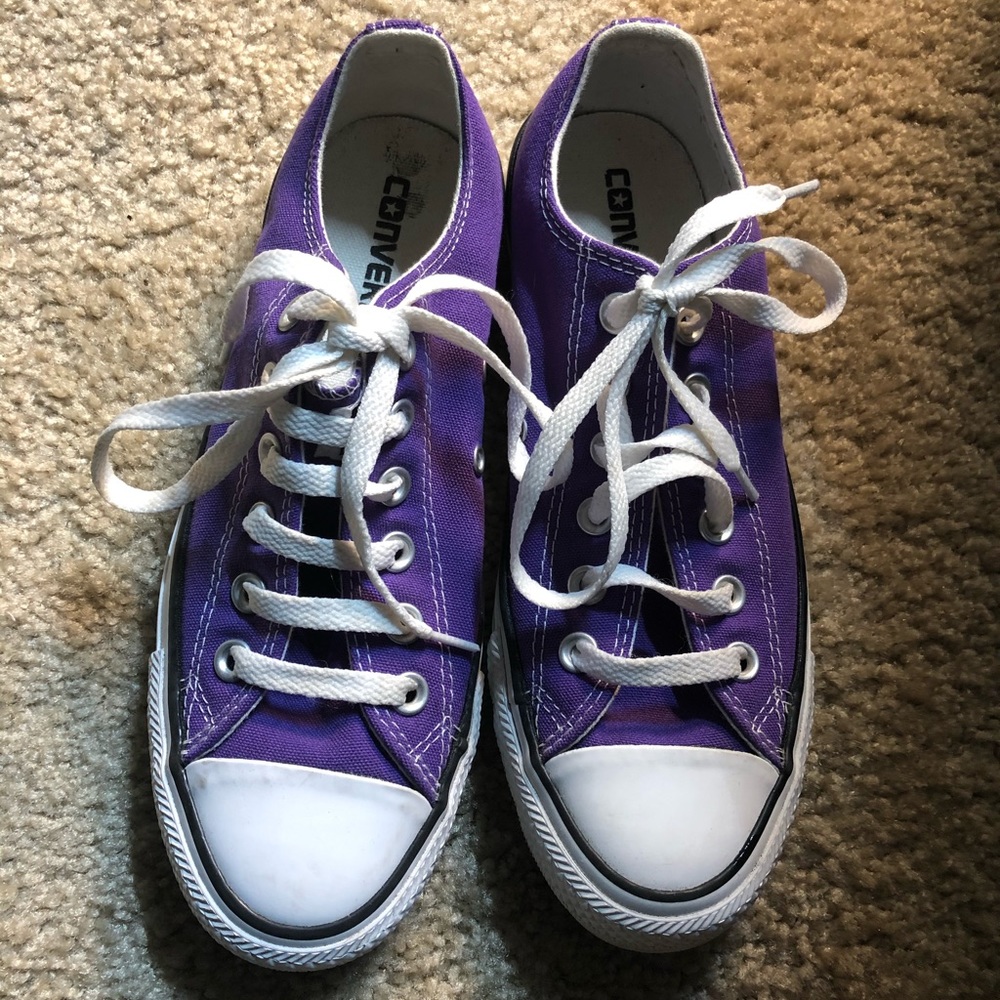 Purple converse